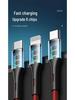 PISEN 3-in-1 Braided Fast Charging Cable for Apple and Huawei Devices
