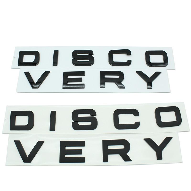 Land Rover Discovery Sport Hood "DISCOVERY" Letter Emblem for Front & Rear