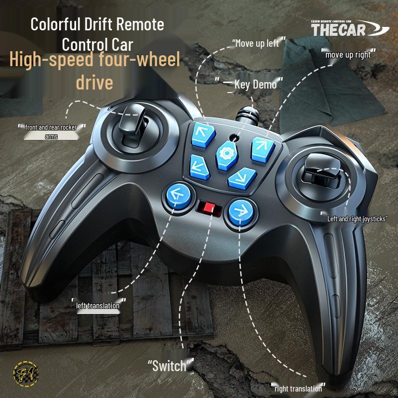 Gesture-Controlled RC Drift Stunt Car, 2.4G High-Speed, Rechargeable, Four-Wheel Drive Racing Toy for Kids