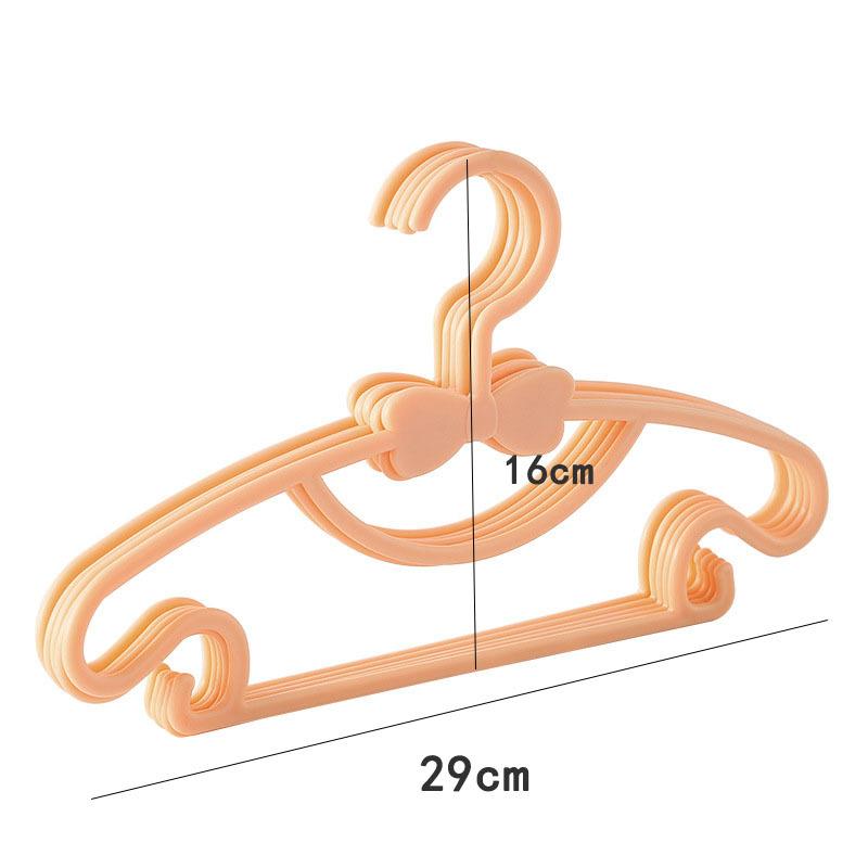 Baby Hangers Plastic Kids Clothes Storage Hanger for Nursery Children Hangers Toddler Infant Portable Coats Home Rack durable