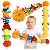 [PACZB] Sensory toy for babies plush anti-stress caterpillar Z3490