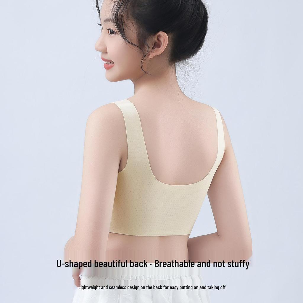 Girls' Developmental Vest Bra, Stage 9-12, Junior and High School Students