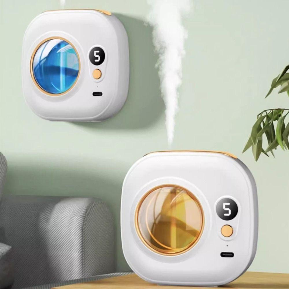 

with Display Automatic Aroma Diffuser 5 Gears Air Purifier Deodorization білий