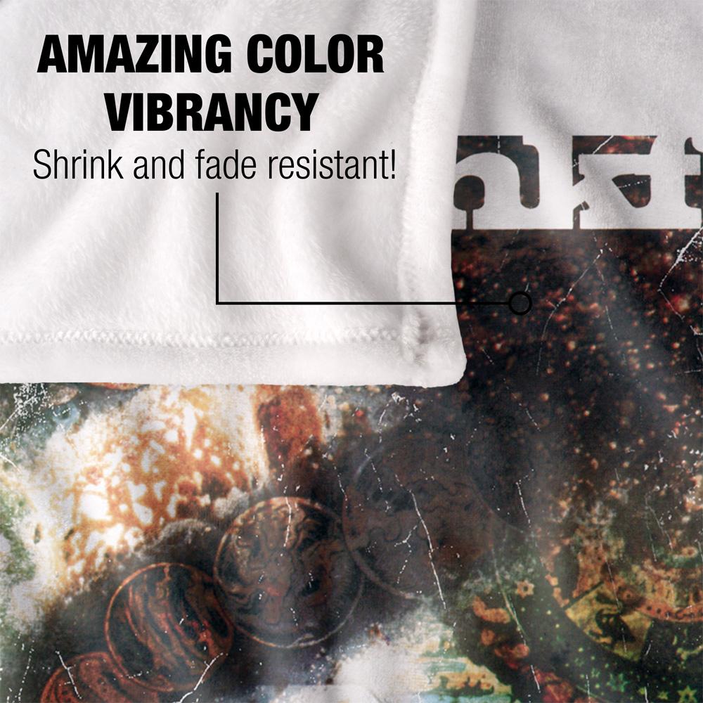 Pink Floyd Saucerfull Of Secrets Silky Supersoft Blanket