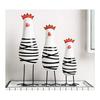 YISHUI Chicken Figurine Scandinavian Goods Cute Chicken Interior Decoration Wooden Set of 3 HP0115