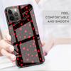Glass Case For Apple iPhone 14 13 Pro 11 12 7 8 Plus SE 2022 XR X XS Max 6 6S Tempered Phone Cover LOVE Heart