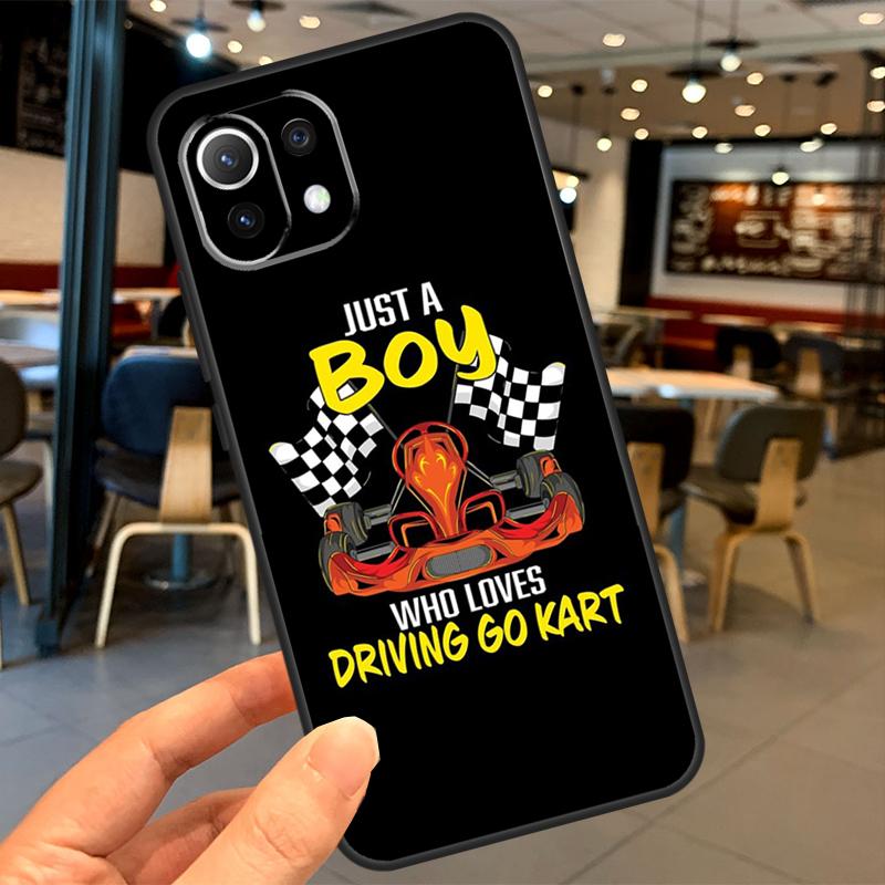 Boy Racer Car Case For Xiaomi 14T 11T 12T 13T Pro 13 14 15 Ultra POCO X7 Pro X3 X5 X6 F5 F6 M6 Pro Coque