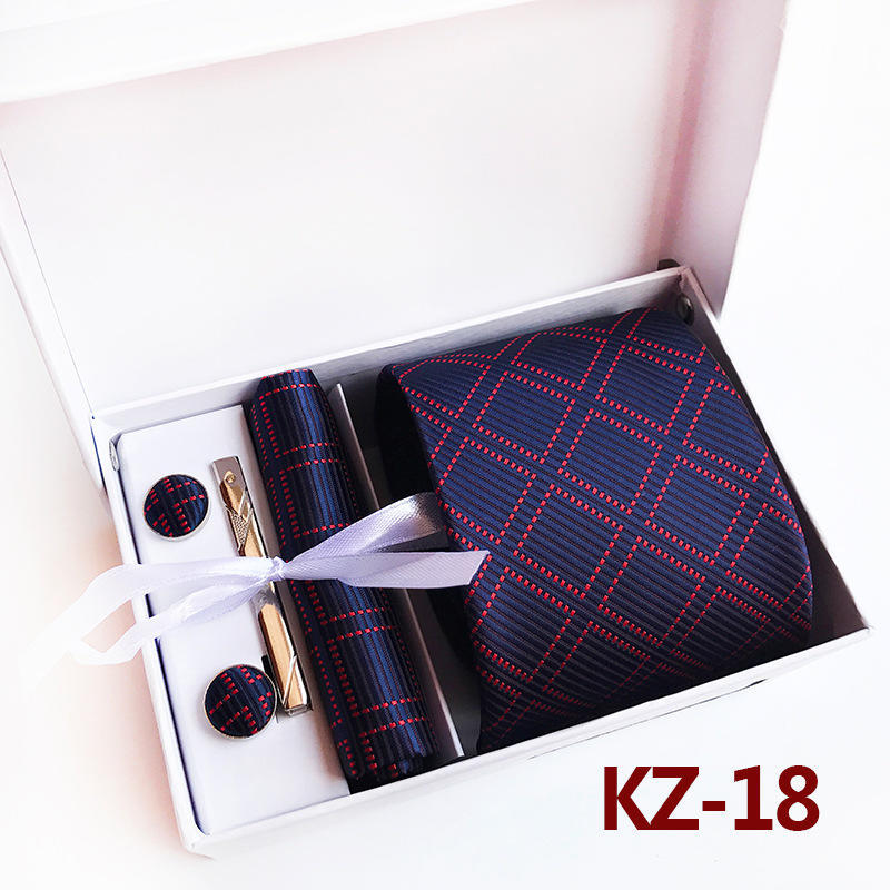 

Галстук в подарочной коробке из 6 предметов Модный подарочный галстук-бабочка с атмосферой