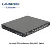 LanBoSen Pure Digital HD KVM Switcher with Virtual Media & Dual IP (CAT5)