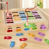 Magnetic Fishing & Shape Sorting Box: Montessori Educational Toy for Kids