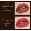 VIBELY Matte Amber Lip Glaze Non-Stick Lipstick Amber Leopard Lip Glaze