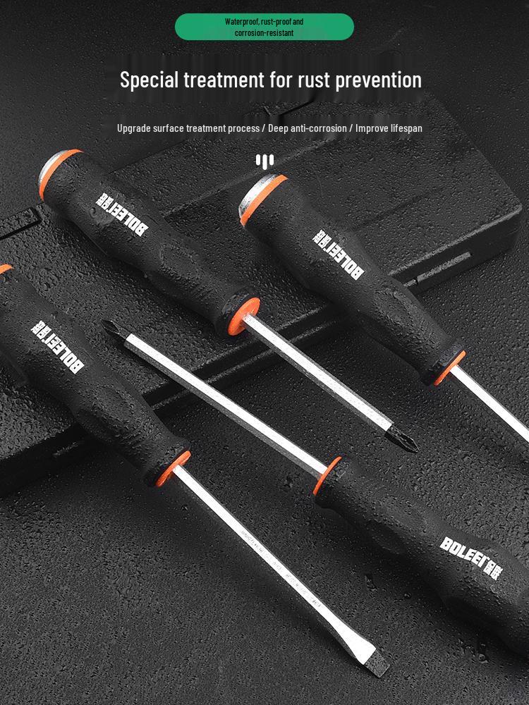 Multi-Function Screwdriver Tool Set: Cross-Head, Slotted, Torx, Flat-Head, Hammer-Compatible