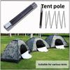 Camping Tent Frame Fiberglass Support Pole For Outdoor Shelter Construction