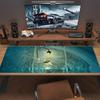 Spirited Away Print  Cushion Non-slip Laptop Tablet Big Mousepad XXL Mat Mini PC Playmat With Lock edge