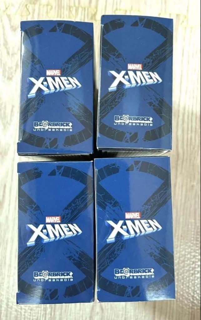 [BRUKT] Happy Lottery X-Men Bearbrick 8 Figurer BE@RBRICK