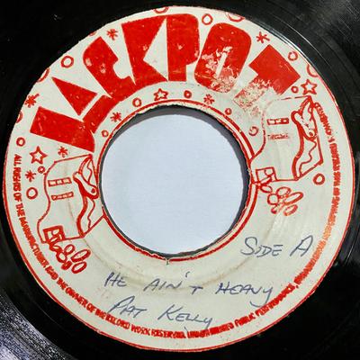 7-tums Skiva PAT KELLY Med Hela Ditt Hjärta Han Är Inte Tung INGEN Jackpot Jamaica Reggae Ska Dub Använd