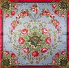 NEW 90*90cm Luxury Brand Women Silk Scarves Plaid Horse Square Scarves Spring Summer Shawls For Ladies