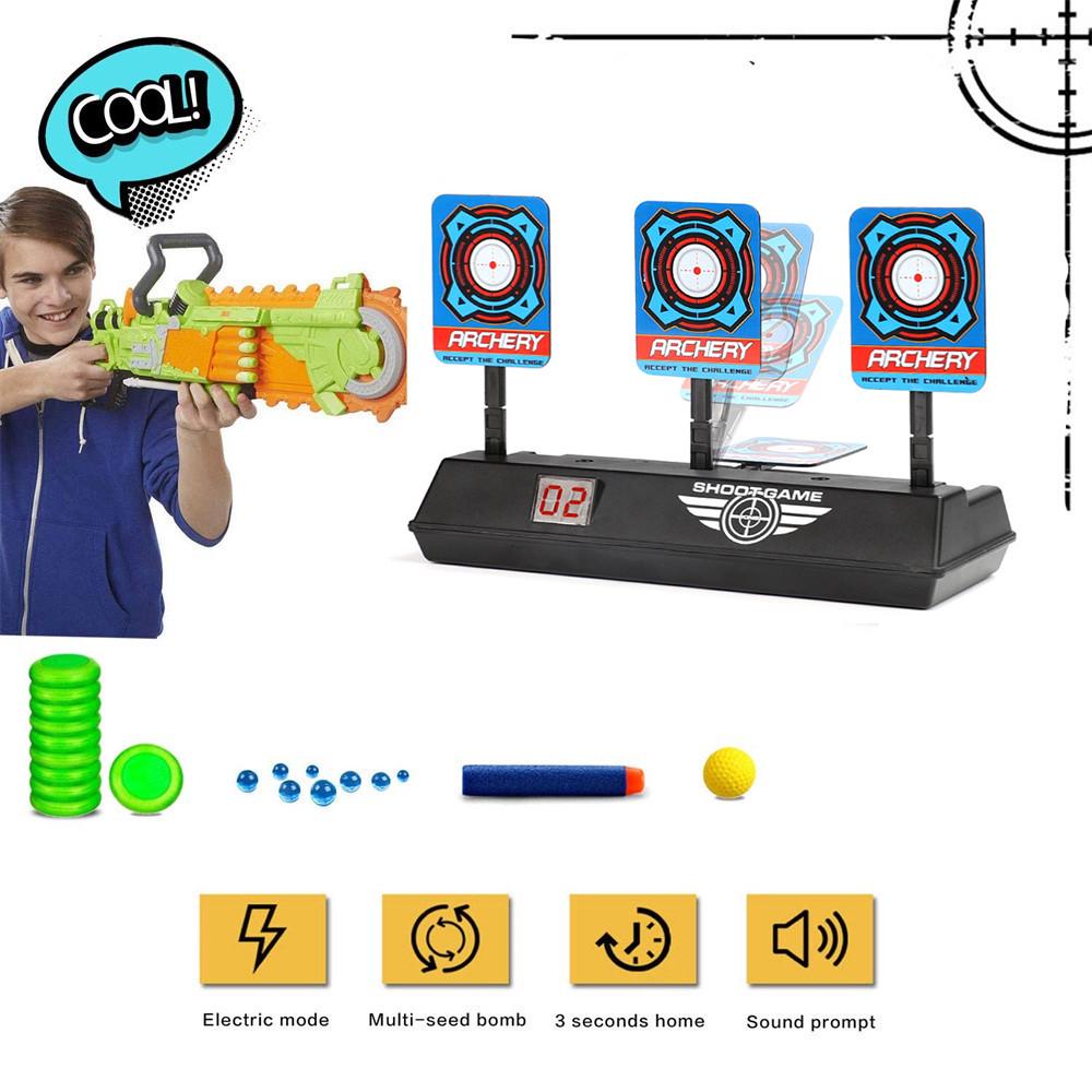 Auto-Reset Intelligent Light Sound Effect Scoring Targets Toys