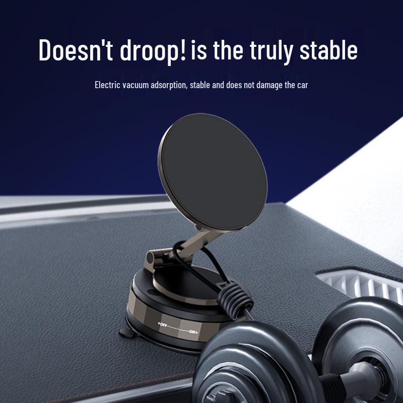 Magnetic Car Phone Holder with Suction Cup for Navigation