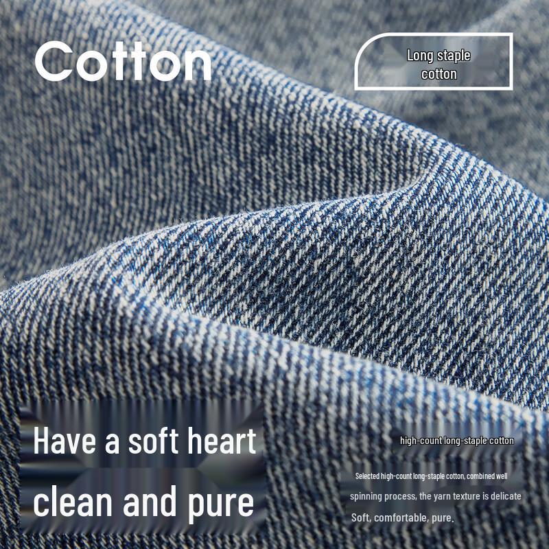 NVG·YOUNG Men's Washed Denim Workwear Jacket