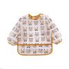 Craft Cartoon Clothes Baby Paint Children Long Sleeve Smock Painting Apron Art Accessory Kids Bib