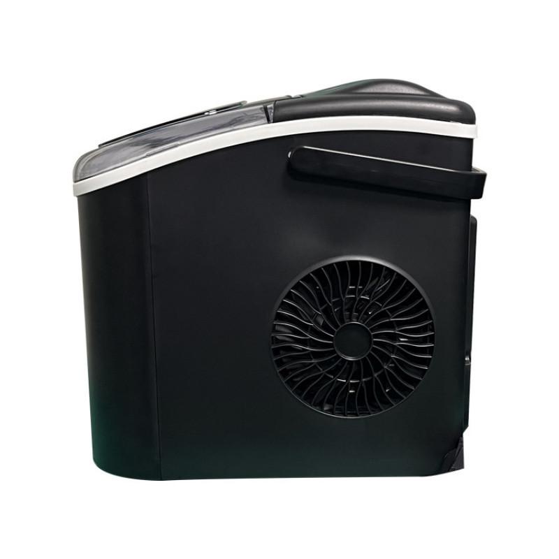95W 1.2L Household Small Ice Making Machine Mini Ice Maker Student Dormitory Small Power Ice Making Equipment чёрный