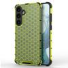 For Samsung Galaxy S25+ Case PC+TPU Phone Cover Honeycomb Shape