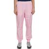 Nike NSW Swoosh Woven Pants With Zip Pockets And Elastic Cuffs Men Bottoms Pink AJ2300-686