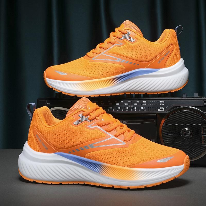 

Модная мужская обувь для бега Летние дышащие кроссовки Нескользящая амортизирующая платформа Повседневная обувь Женская обувь для тенниса 45