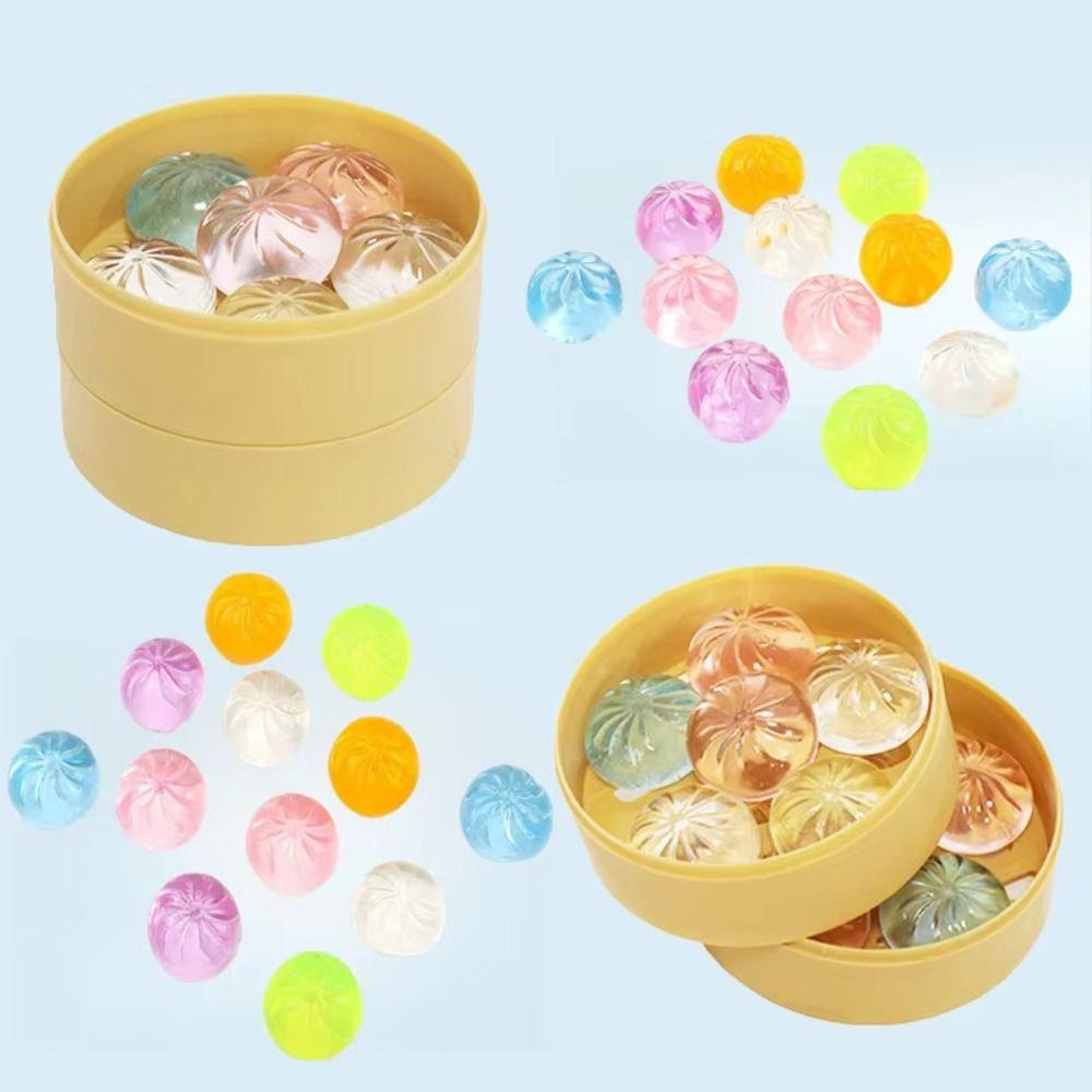 Cute Pinch Steamer Bun Toy Squeezable Sensory Toy Student Mini Dumplings Squishy Kids Toy