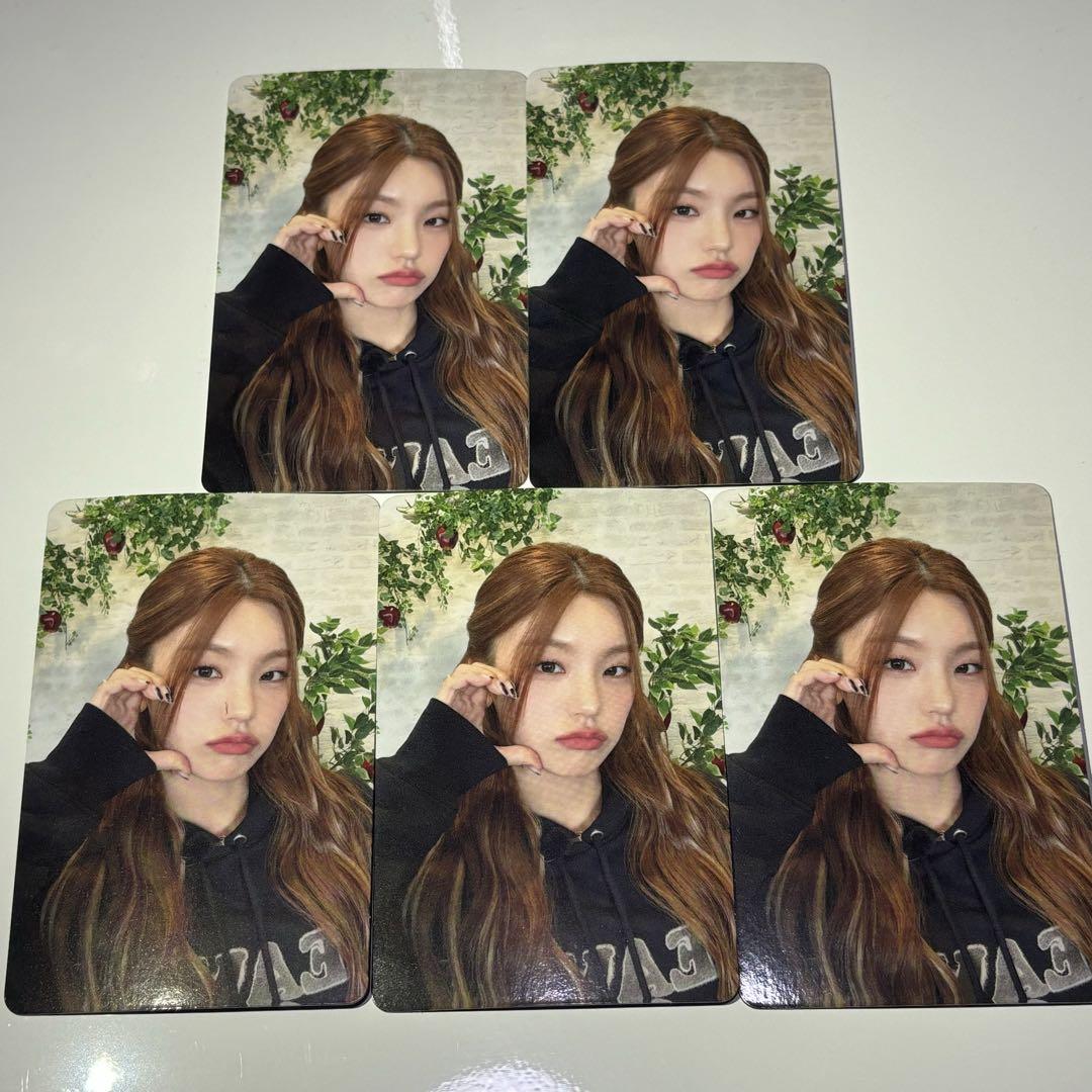 

[USED] Yeji trading cards (5 pieces) Venue: Tokyo RINGO ITZY