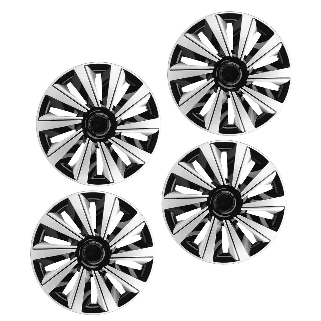 4 Pcs 14in Wheel Hub Cap Full Protection Stylish Look Lightweight Easy Install Universal Fit for Any 14in Steel Wheels