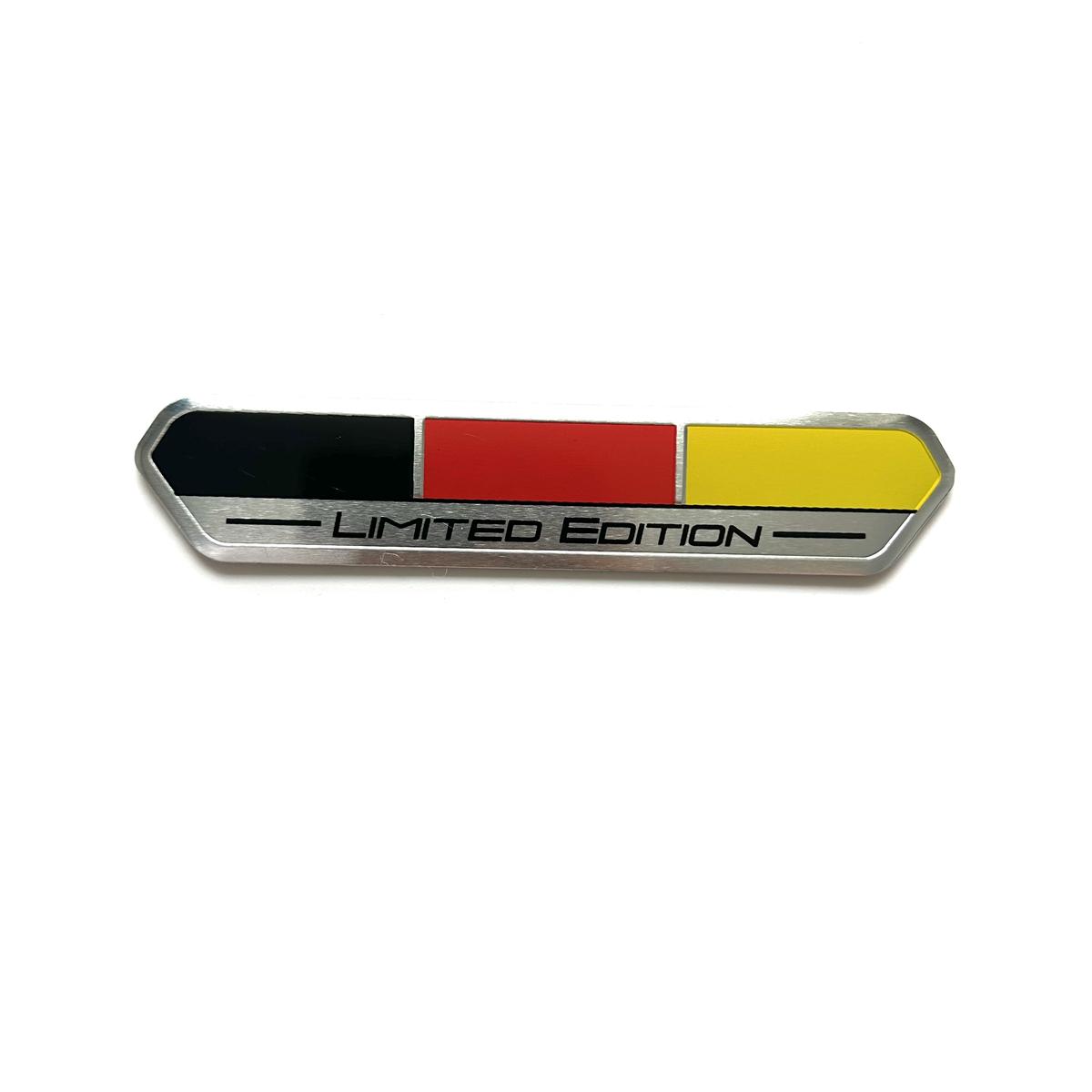 Limited Edition Germany National flag Aluminium Adhesive Emblem Rear Trunk Badge Fender Sticker Body Decal car emblem