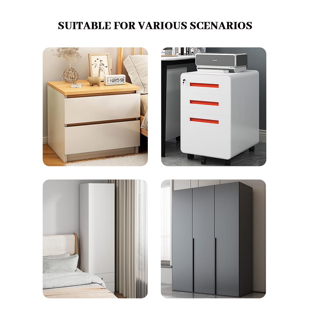 Fingerprint Cabinet Lock Smart Drawer Lock 0.3s Quickly Unlock For Office/Home Wooden Cabinet Drawer Storage