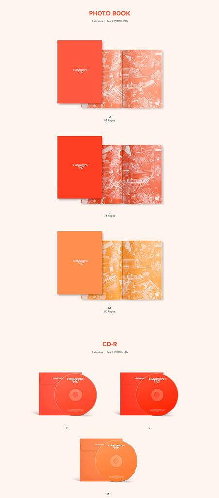 ENHYPEN Mini Albüm 3 MANIFESTO DAY 1 Vol. - (Rastgele Sürüm)