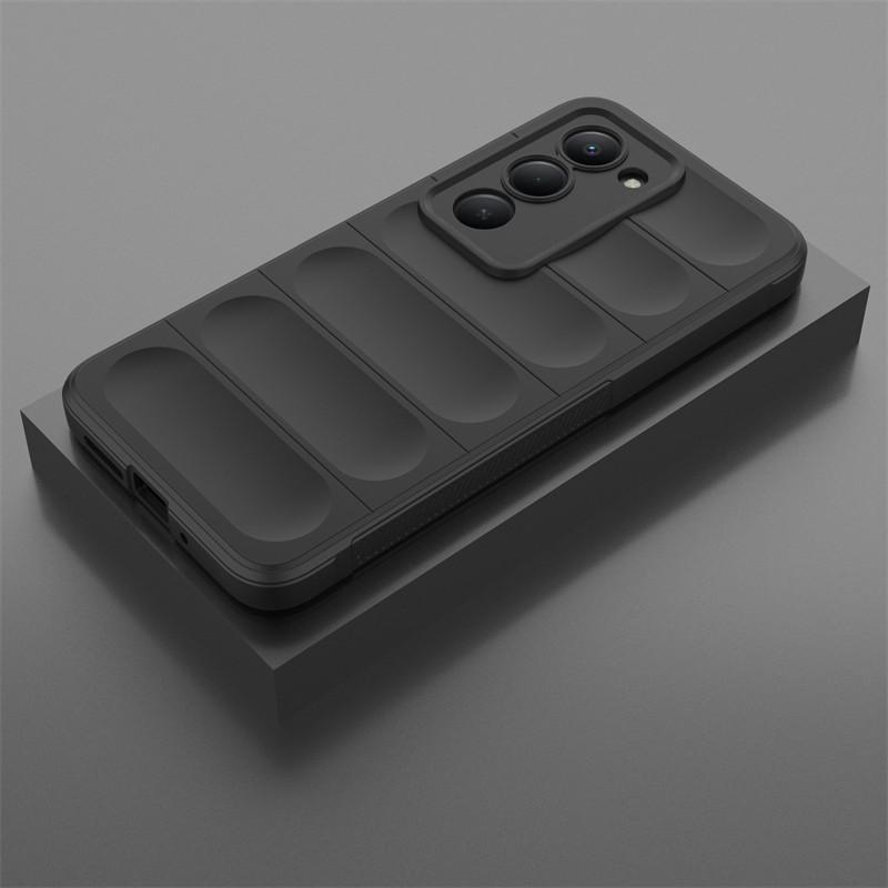 For Xiaomi Poco M8s 5G Case Anti-fingerprint Funda Xiaomi Poco M8s 5G Cover Bumper Shockproof TPU Silicone Cover For Poco M8s 5G For Poco M8s 5G чёрный