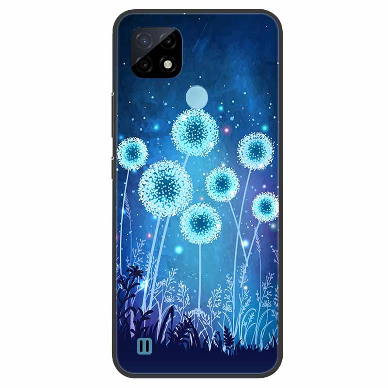 Pro Realme C21 Pouzdro Nárazuvzdorné Měkký silikon TPU Zadní kryt Pro Realme C31 C21Y C25S C25 Pouzdra na telefony Realme C21 C31 Roztomilý kreslený