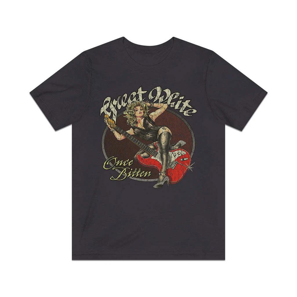 Once Bitten 1987 Vintage Men s T shirt S