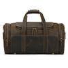 New Fashion Genuine Leather Men's Travel Bag Cowhide Luggage Bag For Man Crazy Horse Leather Crossbody Hand Luggage Shoulder Bag