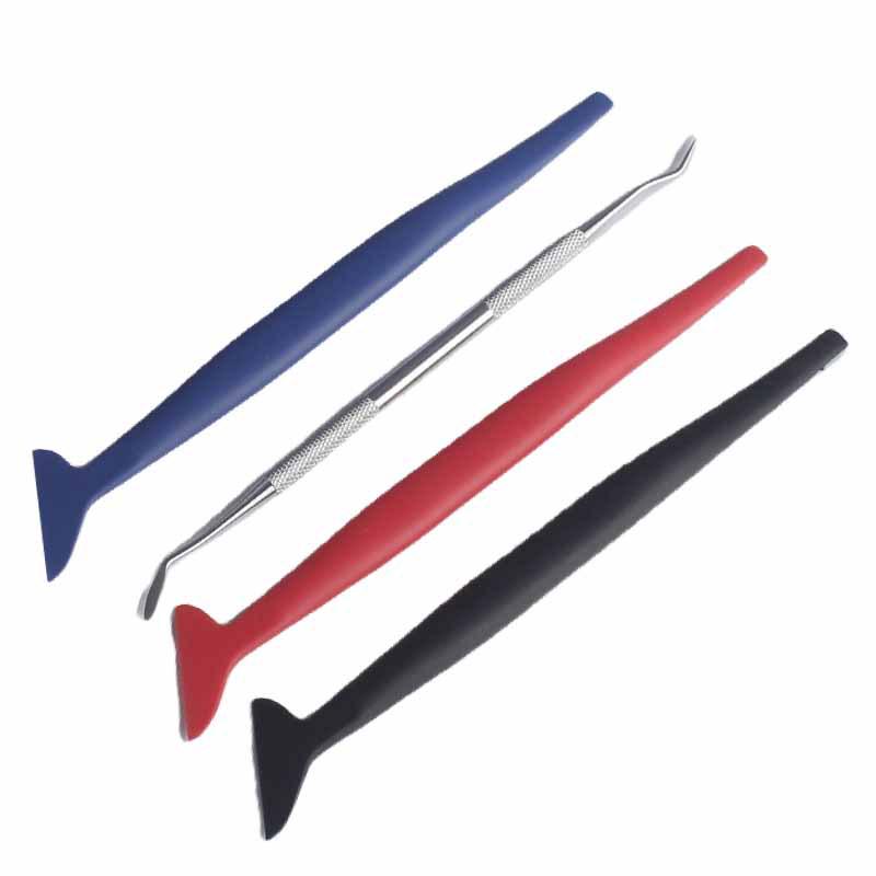 Invisible Car Wrap Kit: Color Change Film Tools, Gap Sealing Strip, Knife, Grout Edge Scraper, Film Application, Gap Treatment - 5-Piece Set