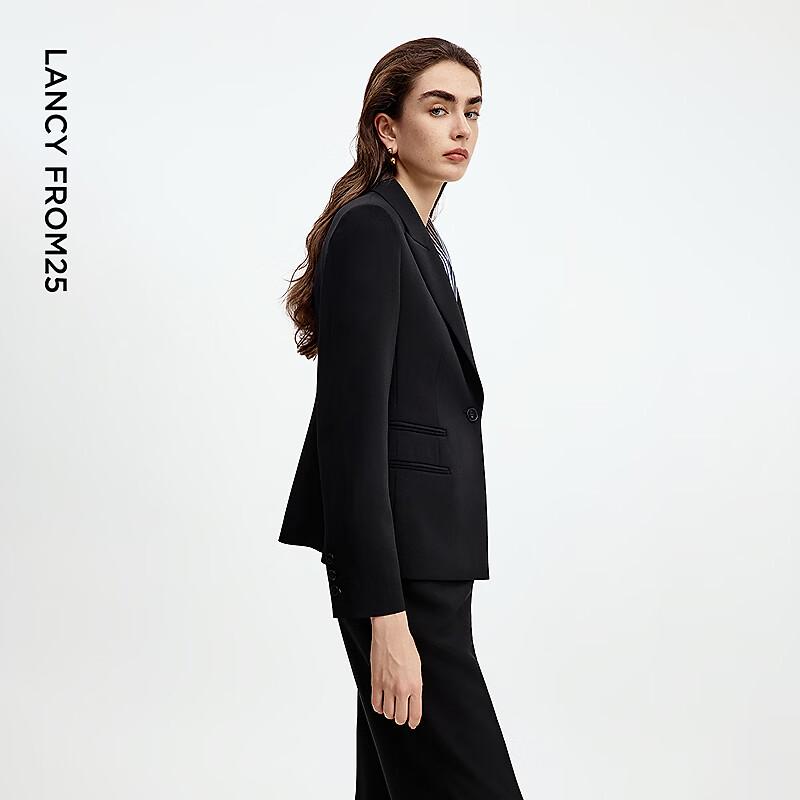 Langzi Women's Straight-Fit Commuter Blazer