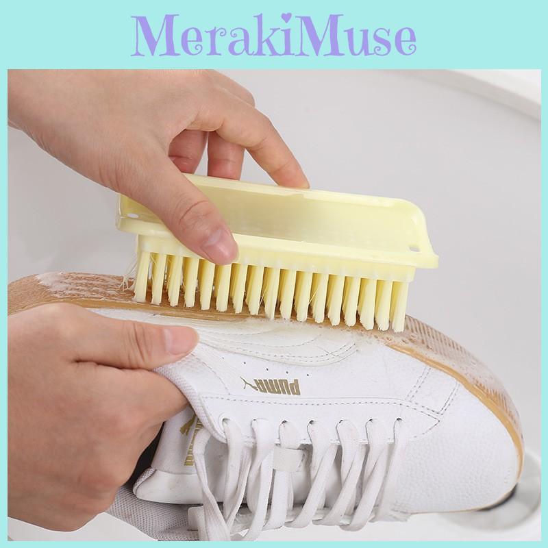 Plastic Soft Bristle Cleaning Brush For Laundry Shoes And Clothes Tool Durable