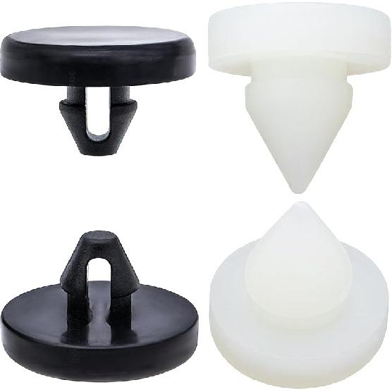 4PCS Brake Pedal Stop Pads, Brake Light Switch Stopper, Brake Switch Pad, Car Truck Auto Brake Pedal Pad 90541-06036 46505-SA5-000 (Nylon, White) 2pcs Nylon 46505SA5000 +