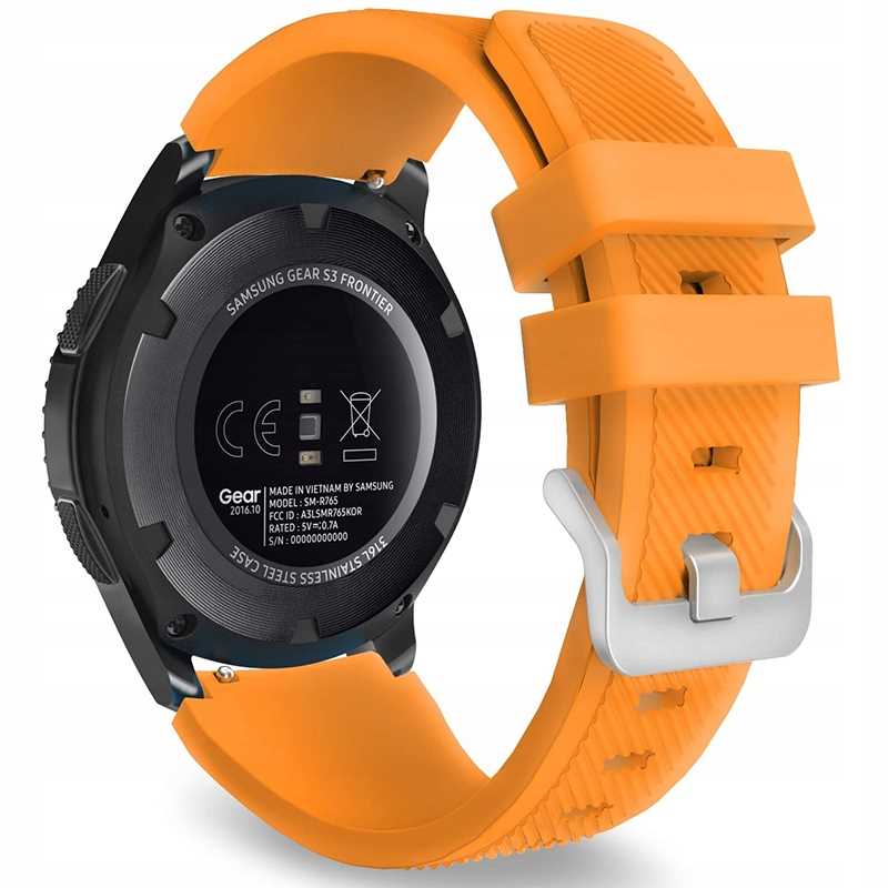 Sc Watchband 22Mm Orange