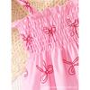 0-3 Years Old Girl Fashion Princess Two-piece Summer Children's Cute Butterfly-printed Dress And Hat