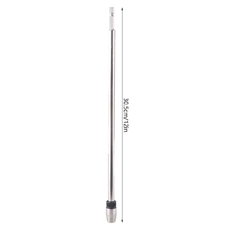 300mm Magnetic Screwdriver Extension Bit Holder Tips 1/4Inch Hexagon Shank Drill Bit Adapter Hand Tools