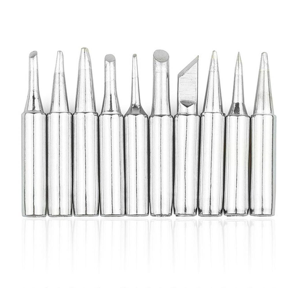 5pcs/Set Soldering Iron Tips 900M-T Lead Free For 900M 907 913 951 898D 852D+ 5pcs/Set Soldering Iron Tips 900M-T Lead Free For 900M 907 913 951 898D 852D+