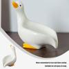 Mydelniczka Kreatywny samozasysający stojak do przechowywania mydła Personalizowany uroczy kształt kaczuszki półka gospodarstwa domowego artefakt łazienkowy