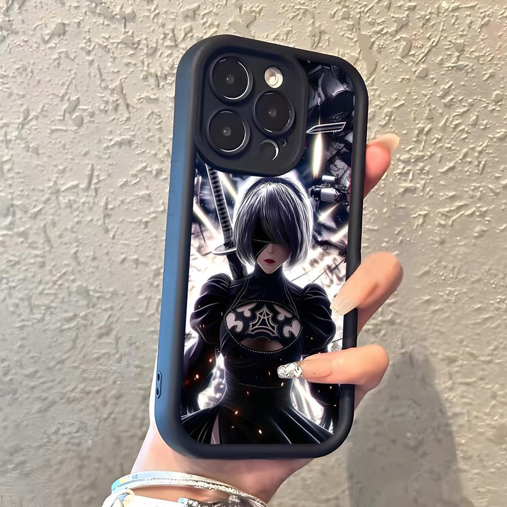 Nier Automata Game Phone Case For IPhone 17 Pro Max 16 15 14 Pro Max IPhone 13 Pro Max 11 Plus Silicone Cover