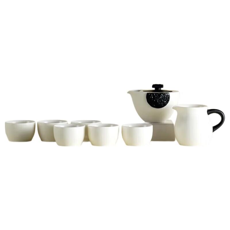 LOHAS POTTERY Jingmo Peony Ceramic Tea Set